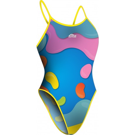 Costume da Nuoto Pompas.Modello Bretella Stretta