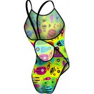 Costume da Nuoto Colorful Fish Lima Modello Bretella Stretta